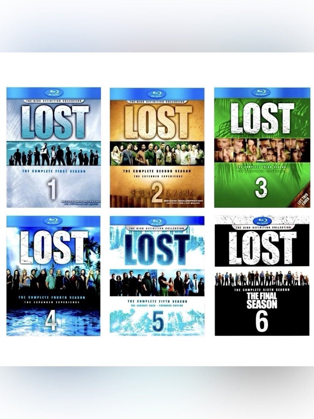 Lost: The Complete Series (Blu-ray, 2010, 35-Disc Set)